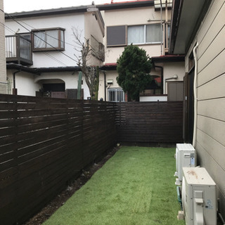 都筑区庭付き、駐車場(軽)付き、DIY可、ペット可、事務所可　人...