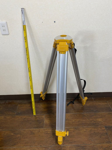 TOPCON トプコン ローテーティングレーザー RL-H4C レベルセンサー LS-80A  三脚、スケール棒付き
