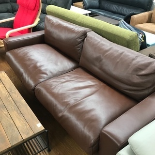 ソファー探しの方必見！無印良品の総革レザーソファー