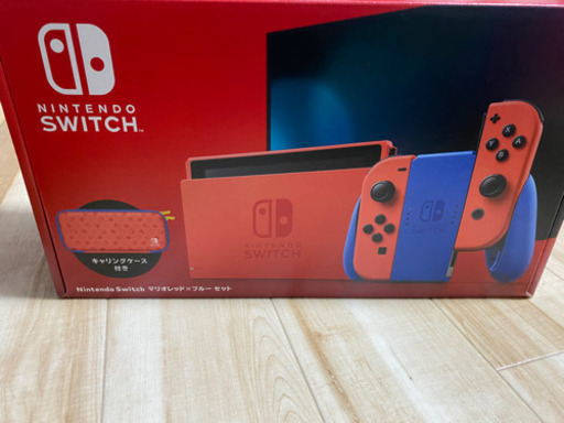『取引先が決まりました。』Nintendo Switch マリオレッド×ブルー セット