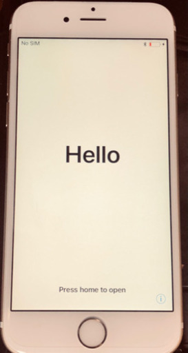 iPhone6s  Newバッテリー　SIM Free  128g  gold    From Apple store