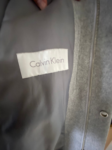Calvin Klein グレーコート(メンズ用)カルバンクライン