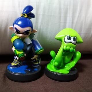 スプラトゥーン　amiibo　ボーイ　イカ