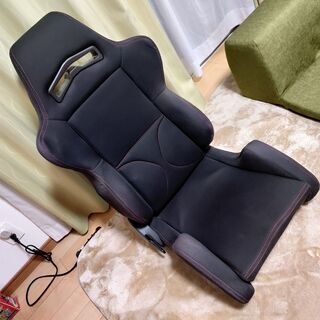 M2販売 リクライニング セミバケットシート タイプRS 赤ステ...