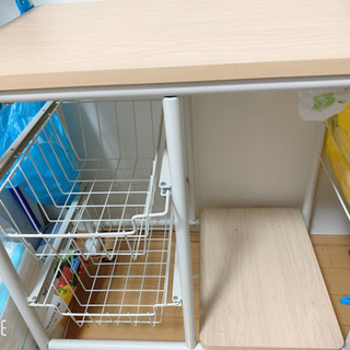 レンジ台 食器棚 収納 キッチン 【⠀美品   】 ※引渡し決定済み
