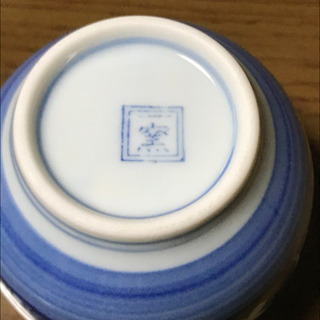 和柄湯のみ9個組の画像