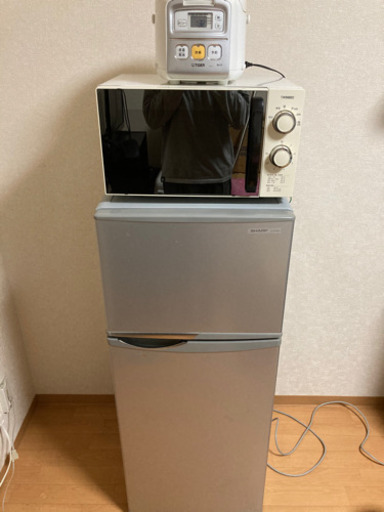 【3点セット】冷蔵庫/電子レンジ/炊飯器