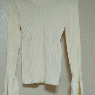 Lily Brown リリーブラウン リブニット オフホワイト 新品