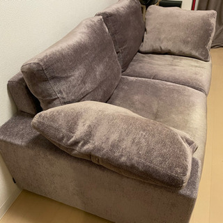 【2/26(金)までお渡し＊定価8万円】アルモニア ソファ BONITA ライトグレーの画像