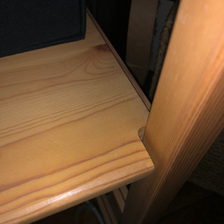 【無料】無印:パイン材ユニットシェルフ・ワードローブ【可動棚】 の画像