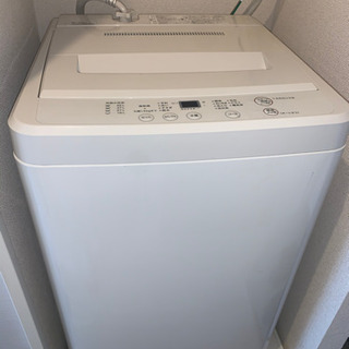 【無印良品】【無料】洗濯機　ASW-MJ45  2011年製