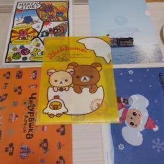 新品クリアファイル