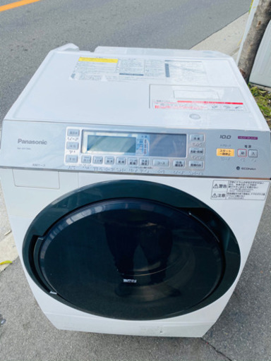 ♻️♻️美品♻️♻️パナソニックドラム洗濯機　⛔️洗濯機10キロ　⛔️乾燥6キロ