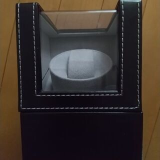 ワインディングマシーン レザー調 ダークブラウン