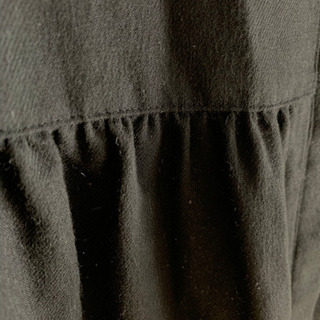 ベルメゾン　マタニティ ガウン ワンピース　ブラックの画像