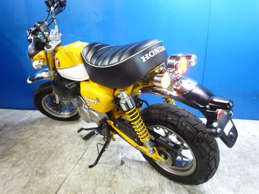 HONDA モンキー125 黄/白 格安配送キャンペーン 期間限定 諸経費０円 始動確認済み 自賠責加入で乗れます 即納車有り 激安 横浜 都筑 宮前