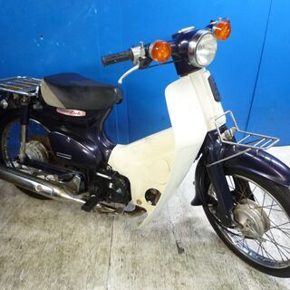 HONDA スーパーカブ50FI 紺 格安配送キャンペーン 期間...