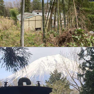 【廃工場現状賃貸】朝霧高原国道沿い富士山を望む敷地1000坪建物150坪キャンプグランピング民泊何業可初期費用なし - 不動産
