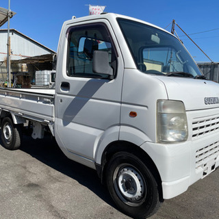 低走行4万キロ台‼️車検2年付47万‼️軽トラキャリーT‼️