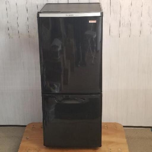 値下げしました❗パナソニック 冷蔵庫 138L 2012年 2ドア 人気カラー ブラック ボトムフリーザ NR-BW145C