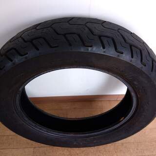 手渡し　DUNLOP D404 チューブタイプ　130-90-15　2部山　中古品の画像