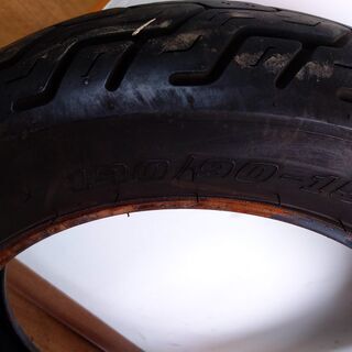 手渡し　DUNLOP D404 チューブタイプ　130-90-1...