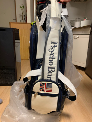 ✨キャディバッグ(ゴルフバッグ) Psycho bunny‼️