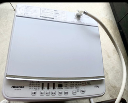 中古 洗濯機 Hisense 5.5kg 2018年製 