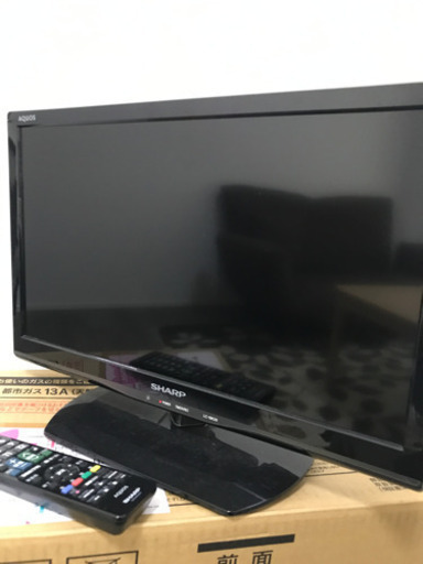 テレビ　SHARP LC-19K20 リモコン付