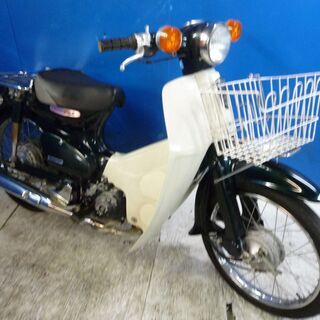HONDA スーパーカブ50FI 緑 格安配送キャンペーン 期間...
