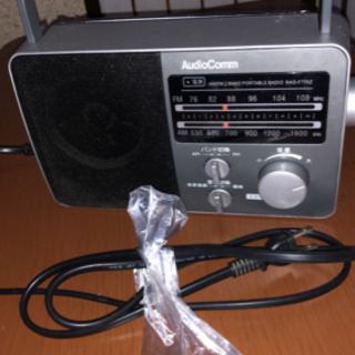 am FMポータブルラジオ