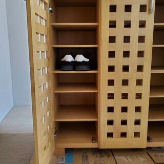 くつ箱　下駄箱の画像