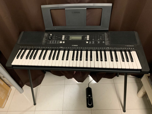 【YAMAHA電子キーボード+ペダルetc】psr-e363