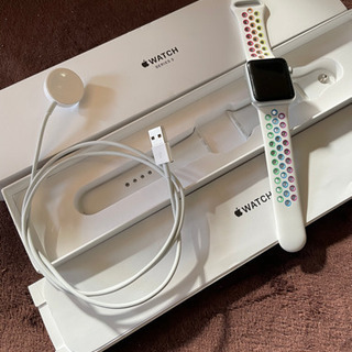 週末値下げ❗️APPLE WATCH3 38 SVAL WT130-200の画像