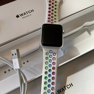 週末値下げ❗️APPLE WATCH3 38 SVAL WT130-200の画像