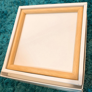 (2枚セット)木目 ウッド 額縁 フレーム 写真立て 