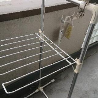 物干し竿(伸縮)、スタンドセットの画像