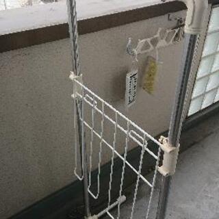 物干し竿(伸縮)、スタンドセットの画像