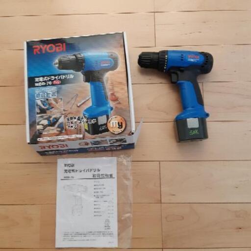 RYOBI 電動ドリル　充電器不良