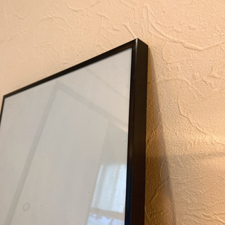 黒 アルミフレーム LPジャケット レコードの画像