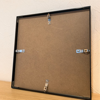 黒 アルミフレーム LPジャケット レコードの画像