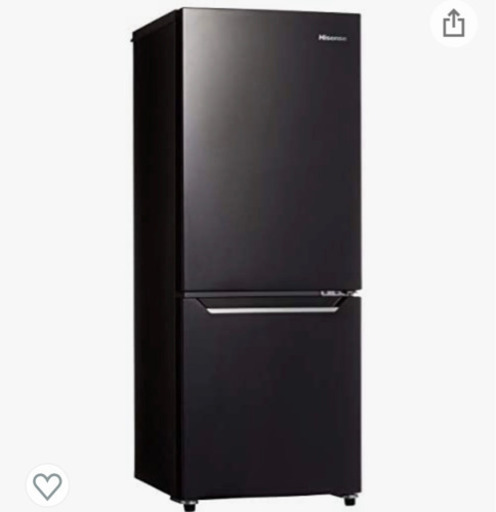 使用期間1年✨2019年製 現行モデルのコンパクト型冷蔵庫（黒）