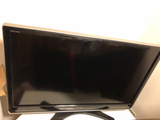 【中古】【受け渡し決定】REGZAテレビ 42型 テレビ台 SONYブルーレイプレイヤー