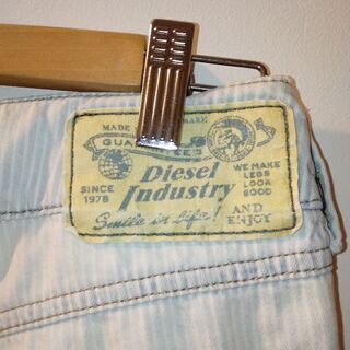 受付3/7まで☆ DIESEL ディーゼル WIRKY デニムワ...