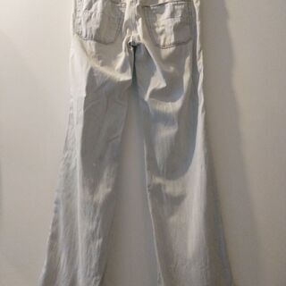 受付3/7まで☆ DIESEL ディーゼル WIRKY デニムワイドパンツ ストライプ ライトブルー 27の画像