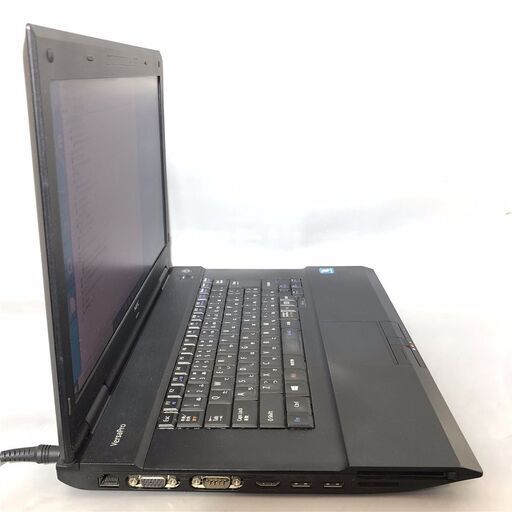 送料無料 1台限定 ノートパソコン 中古動作良品 15.6型 NEC VK26TX-G Pentium 4GB 250GB DVDRO