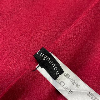 【美品】コーラルピンク/ストール/マフラー/秋冬春の画像