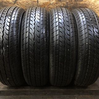 YOKOHAMA JOB RY52 165R14 6PR LT 14インチ 夏タイヤ 4本 2017年製 バリ溝 ADバン等　(TF462) クレジットカード QR決済可能