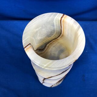 大理石 花瓶 【管理KRK354】の画像