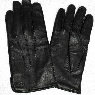 手袋　茶色レザー　タケオキクチ　TAKEOKIKUCHI　男物　メンズ